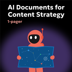 AI documents for content stragegy 1-pager