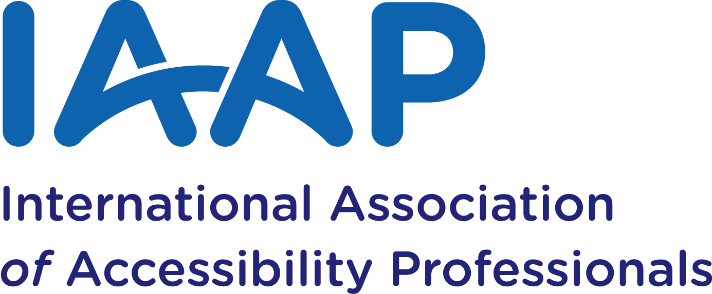 IAAP - International association of accessibility professionals